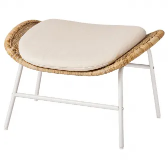 IKEA FRYKSÅS Taburet, ratan Risane/natur