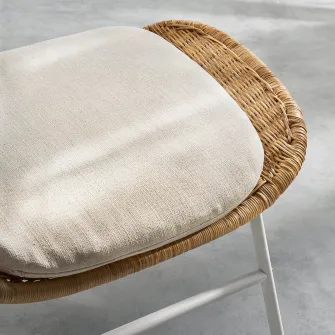 IKEA FRYKSÅS Taburet, ratan Risane/natur
