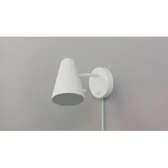 IKEA FUBBLA Aplica LED, alb