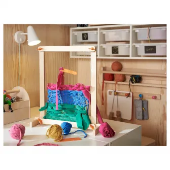 IKEA FUBBLA Aplica LED, alb