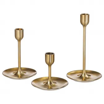 IKEA FULLTALIG Suport lumanare, set 3 buc., alama