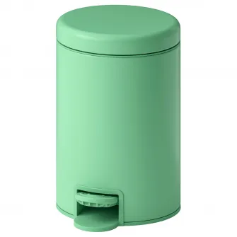 IKEA GANSJÖN Cos gunoi, verde deschis, 3 l