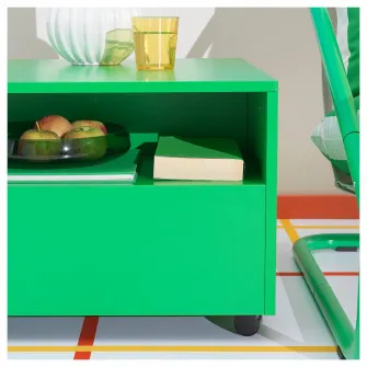 IKEA GARNANÄS Masuta cafea, verde, 65x65 cm