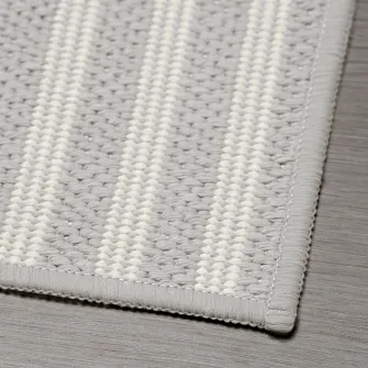 IKEA GATUSEKTION Covoras bucatarie, gri/caro, 45x120 cm