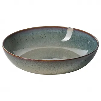 IKEA GLADELIG Bol, bej-verde, 30 cm