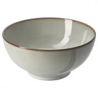IKEA GLADELIG Bol, gri, 19 cm