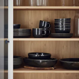 IKEA GLADELIG Cana, gri inchis, 37 cl