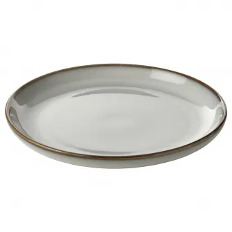 IKEA GLADELIG Farfurie aperitiv, gri, 20 cm