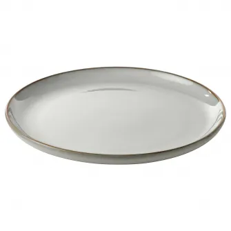 IKEA GLADELIG Farfurie, gri, 25 cm