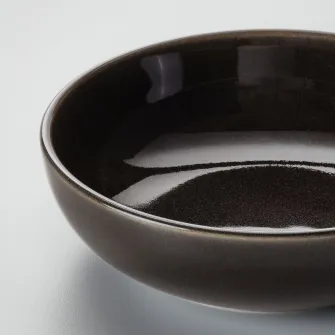 IKEA GLADELIG Vas cuptor, gri inchis, 20 cm