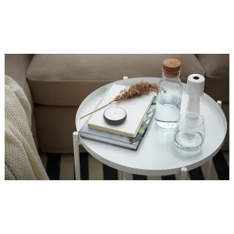IKEA GLADOM Masuta servit, alb, 45x53 cm
