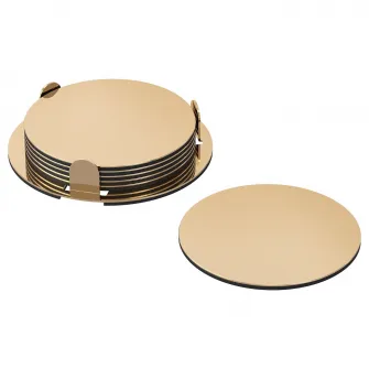 IKEA GLATTIS Suport pahare, alama, 8.5 cm