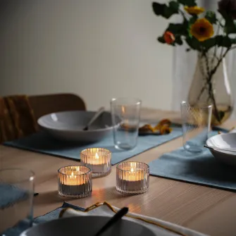 IKEA GLIMMA Lumanare pastila