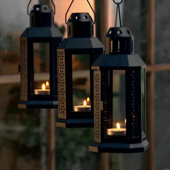 IKEA GLIMMA Lumanare pastila neparfumata, 4 h