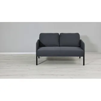IKEA GLOSTAD Taburet, Knisa gri inchis