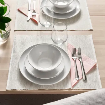 IKEA GODMIDDAG Bol, alb, 16 cm