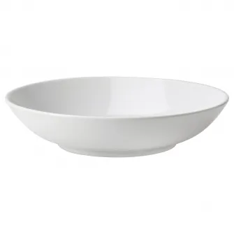 IKEA GODMIDDAG Farfurie adanca, alb, 23 cm