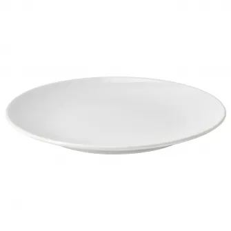 IKEA GODMIDDAG Farfurie aperitiv, alb, 20 cm
