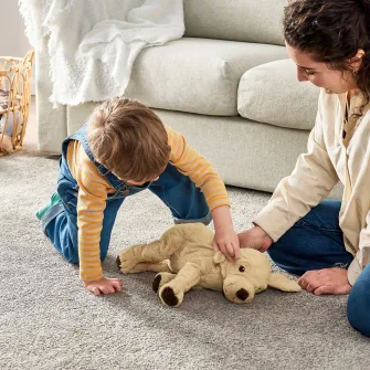IKEA GOSIG GOLDEN Jucarie de plus, caine/golden retriever, 40 cm