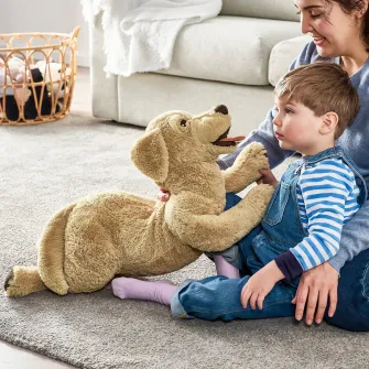 IKEA GOSIG GOLDEN Jucarie de plus, caine/golden retriever, 70 cm