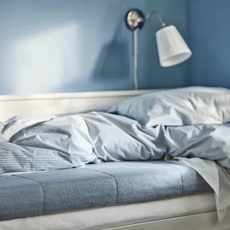 IKEA ÅGOTNES Saltea din spuma, ferma/bleu, 80x200 cm