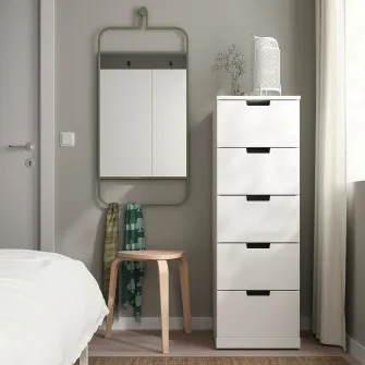 IKEA GRANVÅG Oglinda, suspendat/verde, 50x110 cm