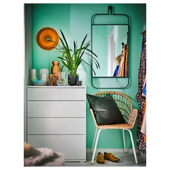 IKEA GRANVÅG Oglinda, suspendat/verde, 50x110 cm