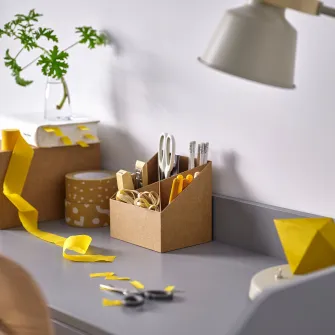 IKEA GÄRDESGÅRD Organizator birou, natr, 16x16 cm