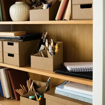 IKEA GÄRDESGÅRD Organizator birou, natr, 16x16 cm