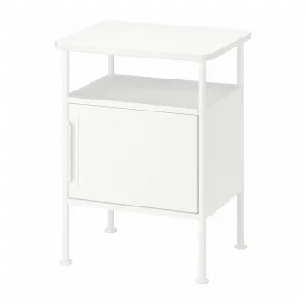 IKEA GRÅFJÄLLET Noptiera, alb, 45x36x59 cm