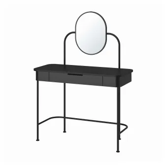 IKEA GRÅFJÄLLET Masuta de toaleta, antracit, 100x42 cm
