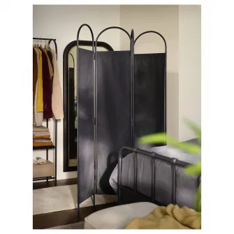 IKEA GRÅFJÄLLET Paravan, antracit, 150x175 cm