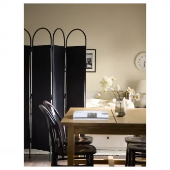 IKEA GRÅFJÄLLET Paravan, antracit, 150x175 cm
