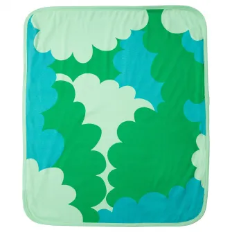 IKEA GRÖNFINK Patura, verde/model arbore, 80x100 cm