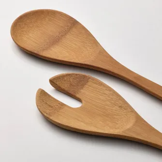 IKEA GRÖNSAKER Set 2 linguri salata, bambus