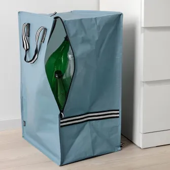 IKEA GÖRSNYGG Sacosa, albastru, 40x30x60 cm/72 l