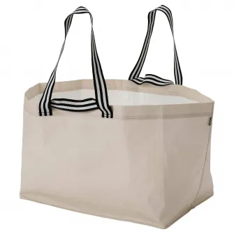 IKEA GÖRSNYGG Sacosa mare, bej deschis, 57x37x39 cm/71 l