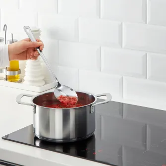 IKEA GRUNKA Set 4 ustensile bucatarie, inox