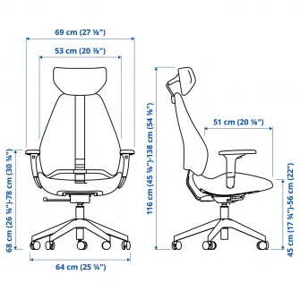 IKEA GRUPPSPEL Scaun de gaming, Gunnared bej