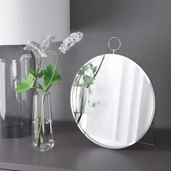 IKEA GRYTÅS Oglinda, argintiu, 25 cm