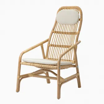 IKEA GRYTTOM Set perne, Gransel natur, 52x52/37x21 cm