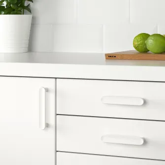 IKEA GUBBARP Maner, alb, 116 mm