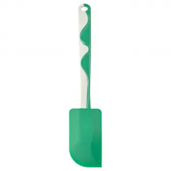 IKEA GUBBRÖRA Spatula cauciuc, verde/alb