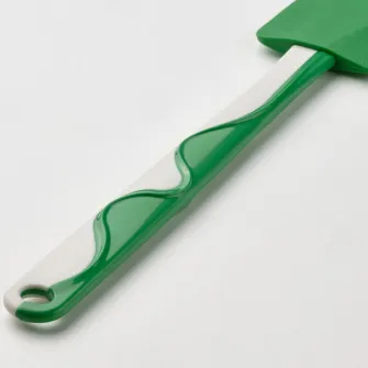 IKEA GUBBRÖRA Spatula cauciuc, verde/alb