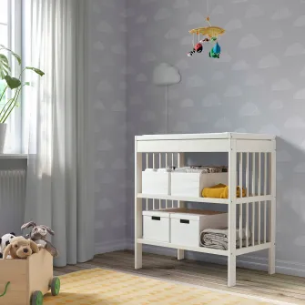 IKEA GULLIVER Masa infasat, alb