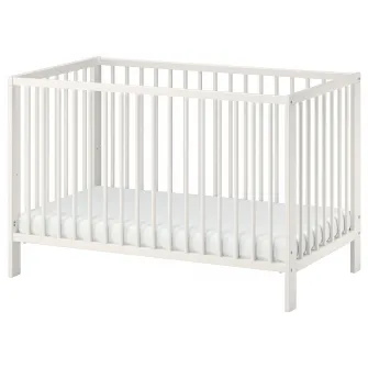 IKEA GULLIVER Patut, alb, 60x120 cm