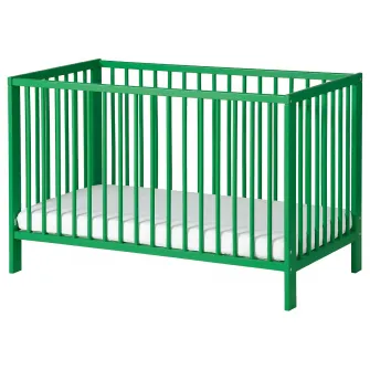 IKEA GULLIVER Patut, verde, 60x120 cm