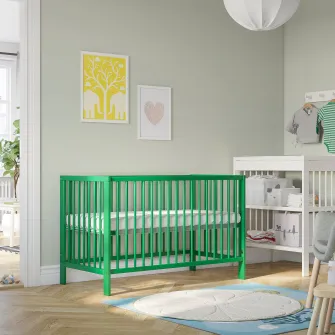 IKEA GULLIVER Patut, verde, 60x120 cm