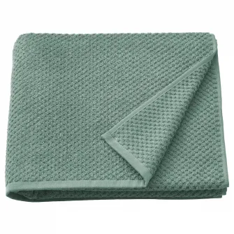 IKEA GULVIAL Prosop baie, turcoaz, 70x140 cm