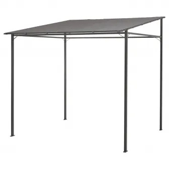IKEA GUNNÖN Pavilion, gri inchis/gri, 238x233 cm